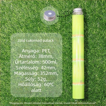 Átlátszó PET italosüveg fedővel, egyszer használható, 700 ml, Sugarcane Milk Tea