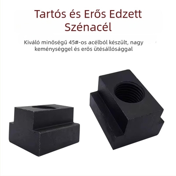 T-nut préselő lemez trapéz blokkhoz, M8–M27