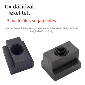 T-nut préselő lemez trapéz blokkhoz, M8–M27