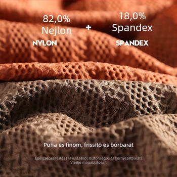 Új férfi ice silk boxer nadrág hálós Jacquard mintával, egyszínű, nyári sportos viselet