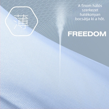 Férfiak légáteresztő nylon boxeralsó, hűsítő érzetű, hálós panelokkal és antibakteriális béléssel