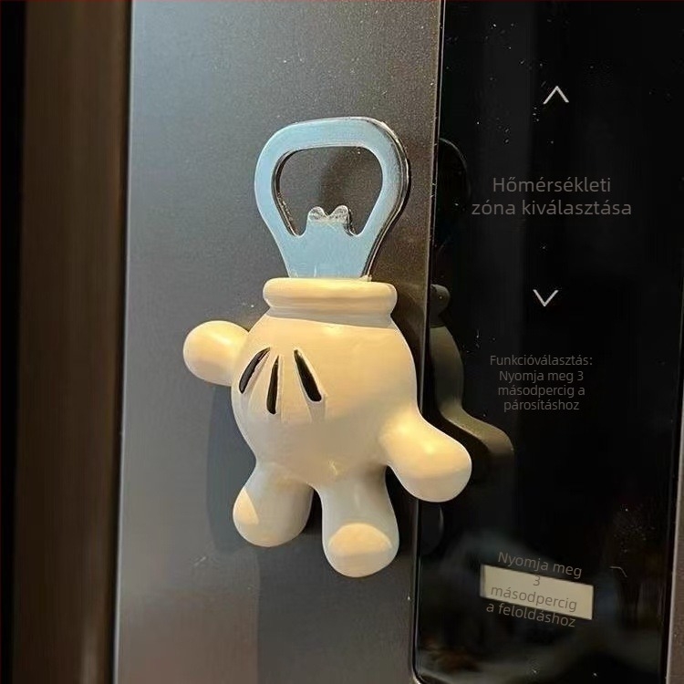 Sörösüvegnyitó mágneses hűtőmágnes
