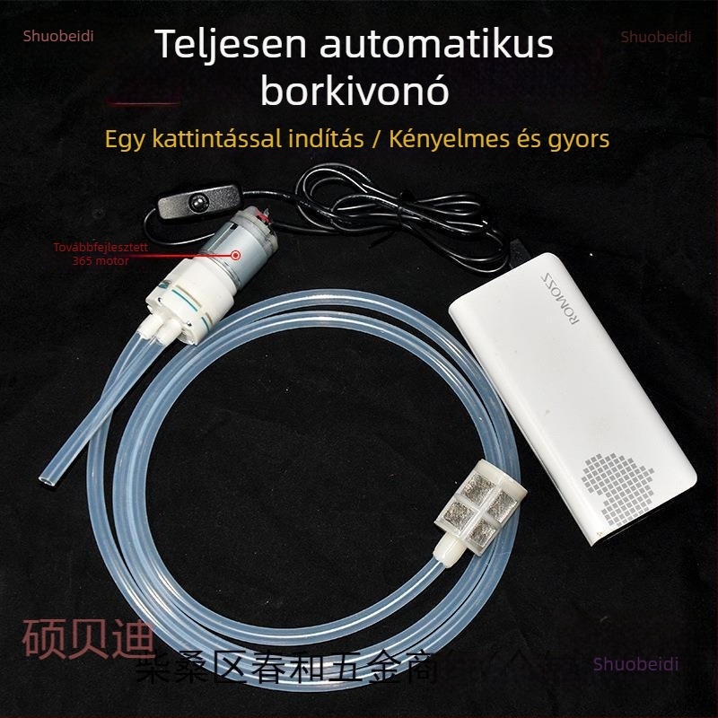 Elektromos borkivonó készülék, teljesen automata, otthoni használatra