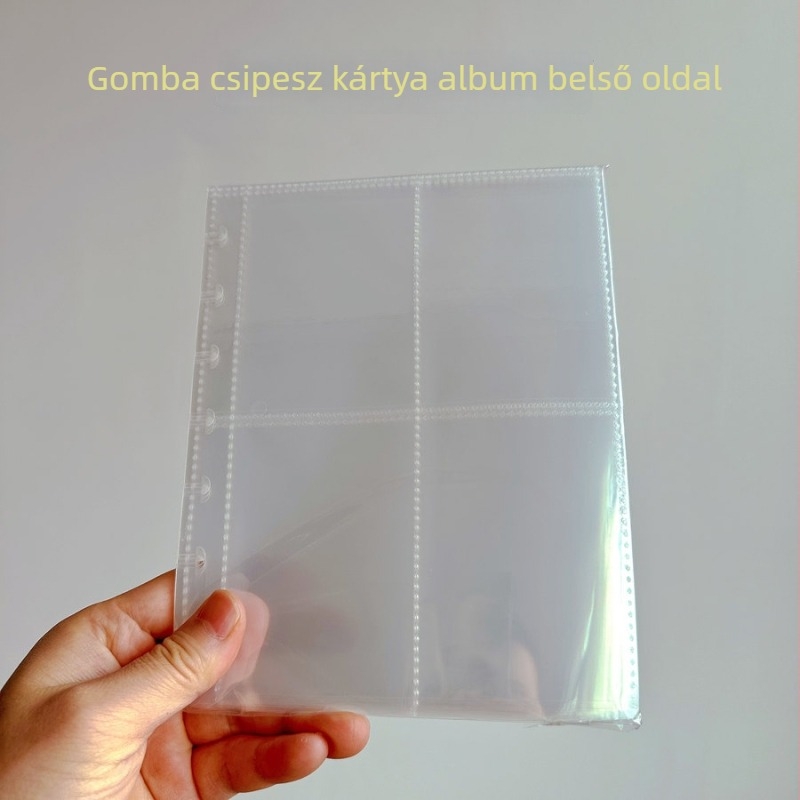 4 részes fotóalbum 3 hüvelykes Polaroid fotókhoz és kis kártyákhoz