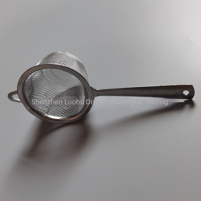 Rozsdamentes acél bárhoz való szűrőkanál, kis koktél szűrőkanál, jégszűrő, 7,5 cm