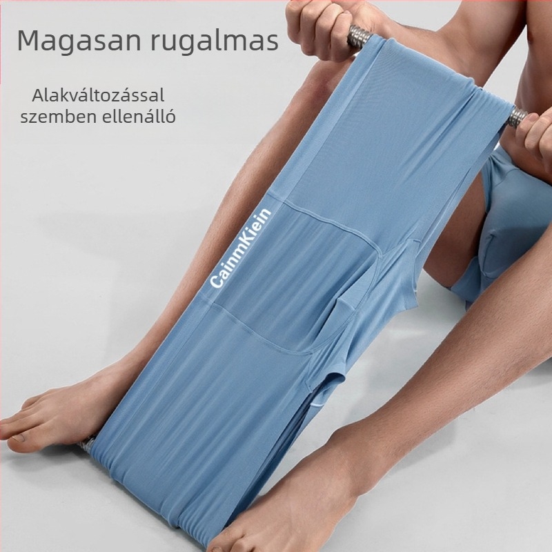 Férfi seamless boxer alsó, lélegző, gyorsan száradó, bőrbarát, egyszínű