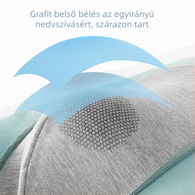 Inside férfi modal grafén antibakteriális boxerbrief, nedvszívó, középmagas derekú, nagy méret