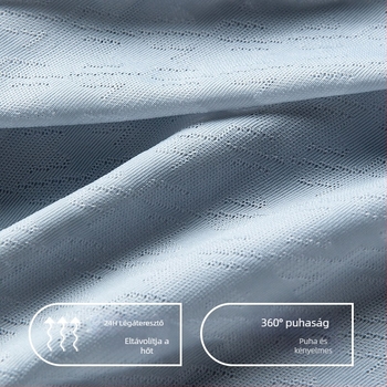 Ice Silk férfi boxeralsó, lélegző, hűsítő Jacquard hálós mintázatú, egyszínű, ultra vékony, varrat nélküli