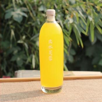 330 ml/500 ml átlátszó üvegpalack – vastag aljú, 330 ml és 500 ml méretek, gyümölcsborhoz, Ice Wine-hoz és enzimes keverékekhez, üres palack