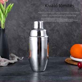 Európai stílusú rozsdamentes acél koktél shaker
