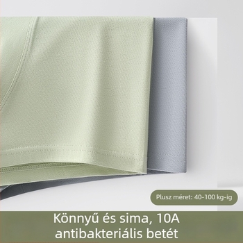 Férfi pamut boxer alsó antibakteriális goji bogyó kivonattal, nedvszívó ágyéktájon, légies és kényelmes