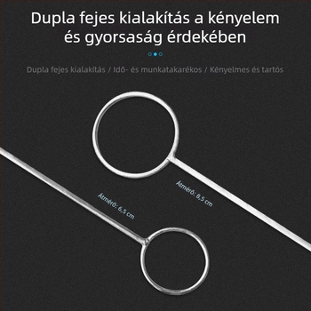 Üvegpalackhoz való vasgyűrű és üvegvágó eszköz