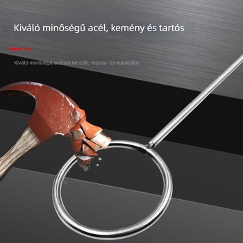 Üvegpalackhoz való vasgyűrű és üvegvágó eszköz