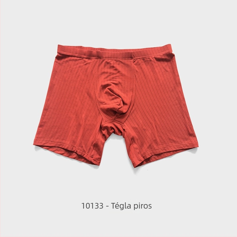DuPont Lycra Modal férfi boxeralsó, sportos, hosszított fazon, dörzsölés elleni védelem, futáshoz, laza szabás, hosszú lábak