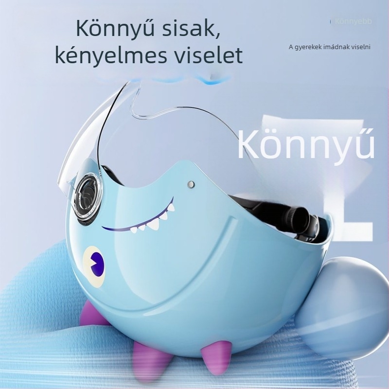 3C-akkreditált gyermek sisak elektromos járművekhez, uniszex, minden évszakra, meleg fél sisak