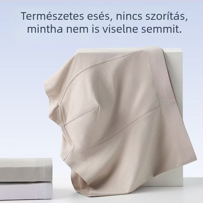 Férfi boxeralsó 100S modal anyagból, lágy és bőrbarát, egyszínű, lélegző, középmagas derekú