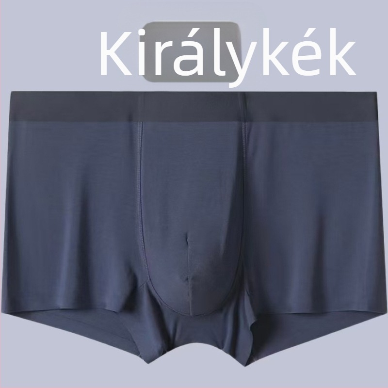 Férfi boxeralsó 100S modal anyagból, lágy és bőrbarát, egyszínű, lélegző, középmagas derekú
