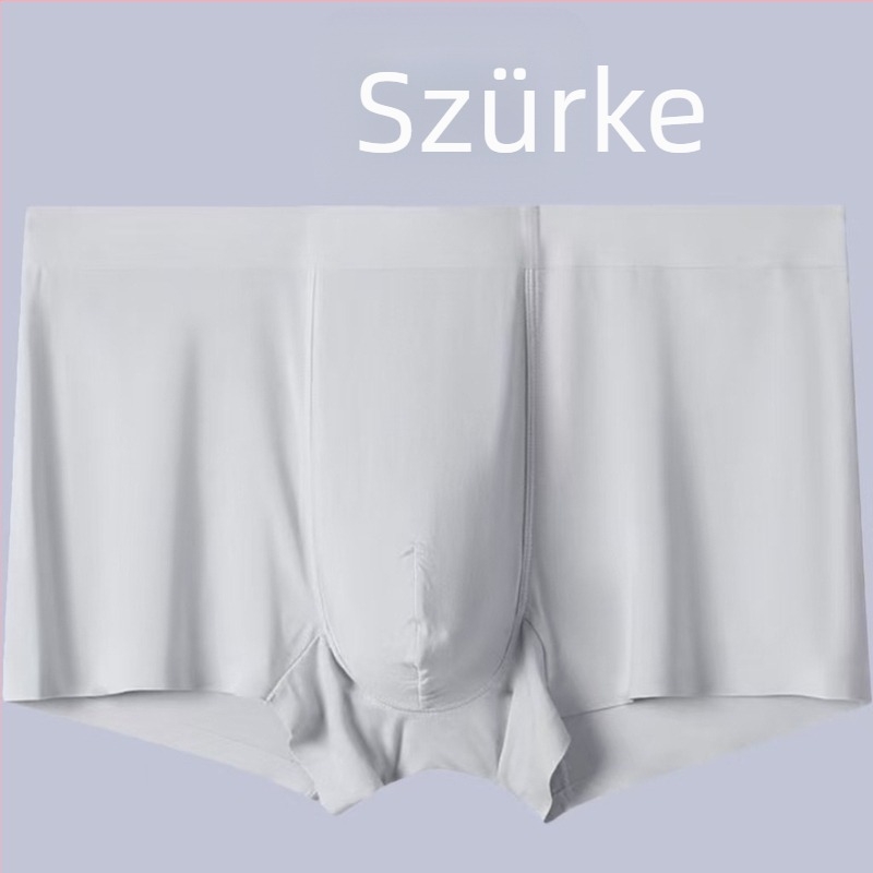 Férfi boxeralsó 100S modal anyagból, lágy és bőrbarát, egyszínű, lélegző, középmagas derekú