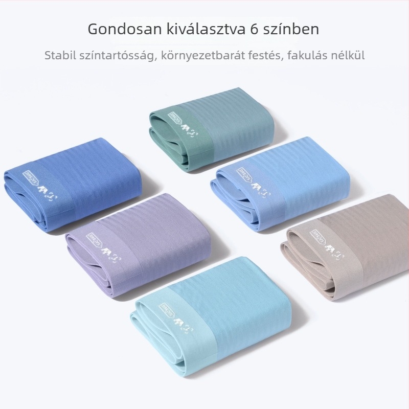 Új férfi modal seamless alsó, lélegző és antibakteriális, tinédzsereknek szánt boxer brief, gyorsan szárad
