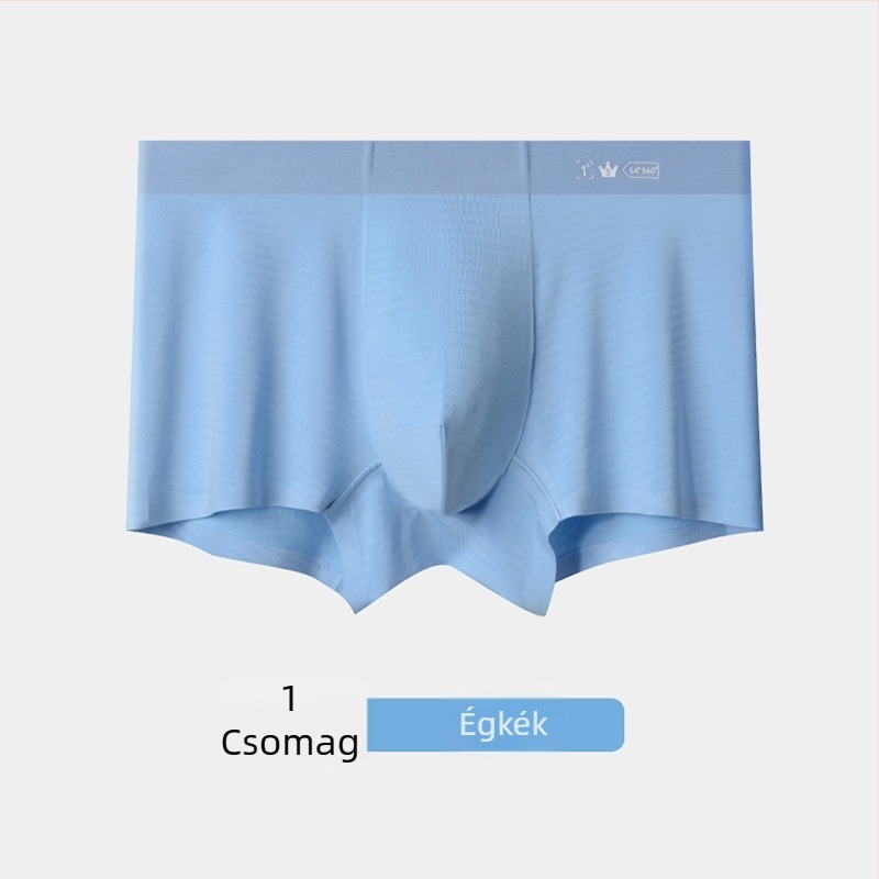 Új férfi modal seamless alsó, lélegző és antibakteriális, tinédzsereknek szánt boxer brief, gyorsan szárad