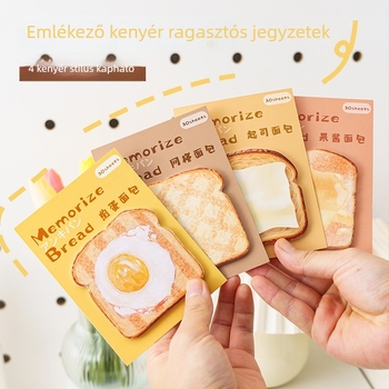 3D Memory Bread sorozat ragasztós jegyzetek, 30 oldal