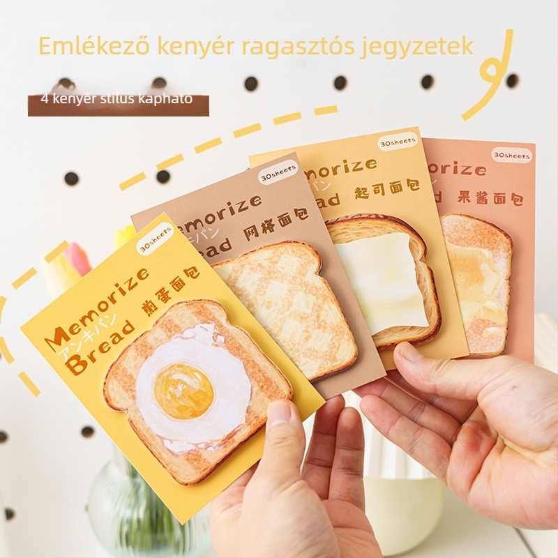 3D Memory Bread sorozat ragasztós jegyzetek, 30 oldal