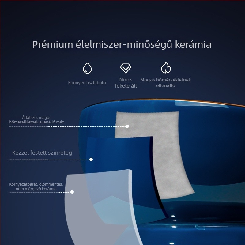 Csillagos ég sorozat kerámia macska- és kutyatál, kis- és közepes testű kutyáknak, etető- és itatótál, háziállat-kiegészítő
