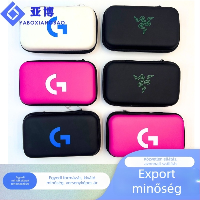 Razer és Logitech billentyűzet- és egértáskák, EVA eszköztáska, 3C elektronikai csomagolás