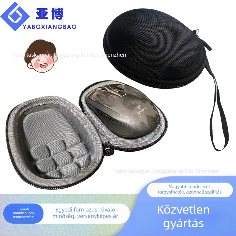 Razer és Logitech billentyűzet- és egértáskák, EVA eszköztáska, 3C elektronikai csomagolás