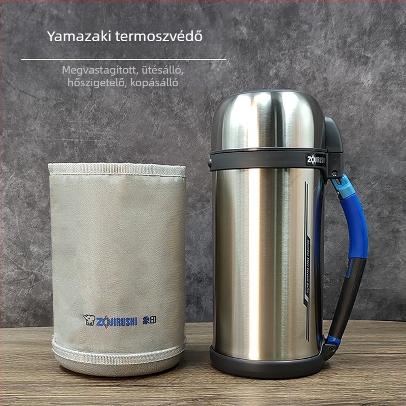 Zojirushi CC20/CC15 utazó termosz külső védőburkolattal és vastagabb csésze tokja