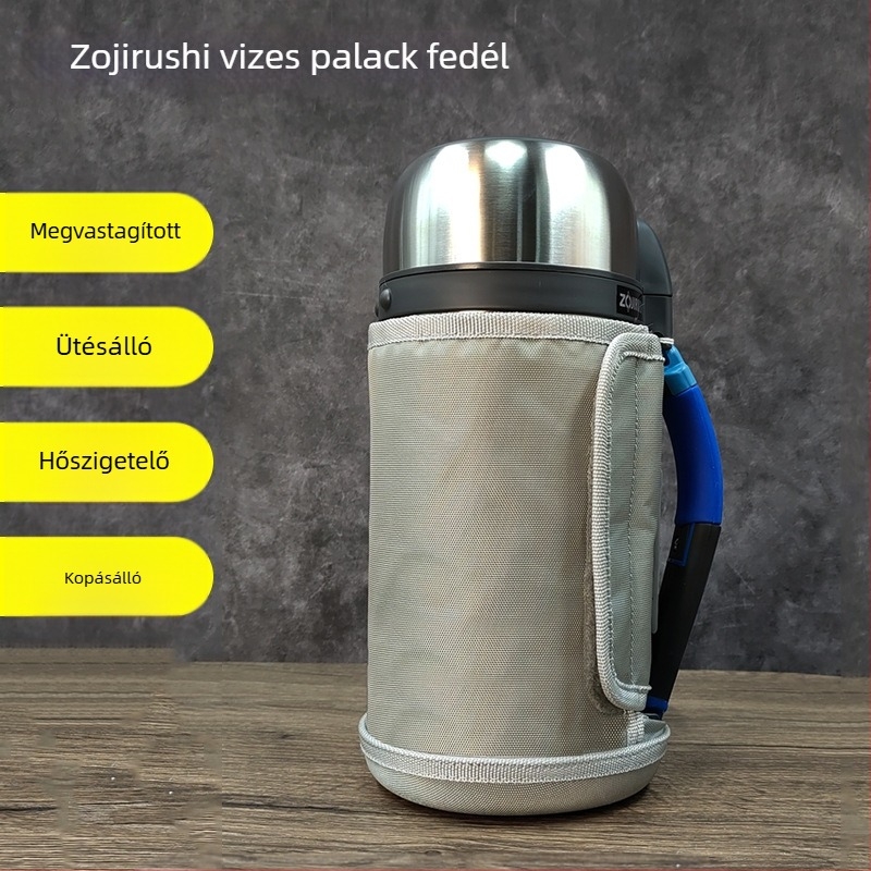 Zojirushi CC20/CC15 utazó termosz külső védőburkolattal és vastagabb csésze tokja