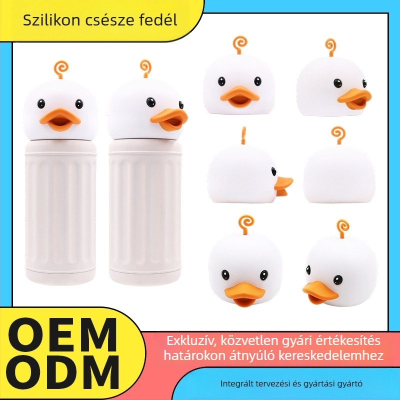 Állatfejű szilikon pohárfedél