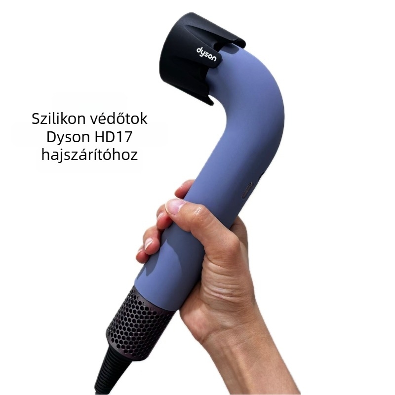 Dyson HD17 ívelt hajszárítóhoz szilikon védőhüvely – csúszásmentes, karcolásálló és porálló puha burkolat