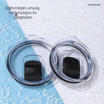 20oz/30oz mágneses pohárfedő vastagított szilikontömítéssel