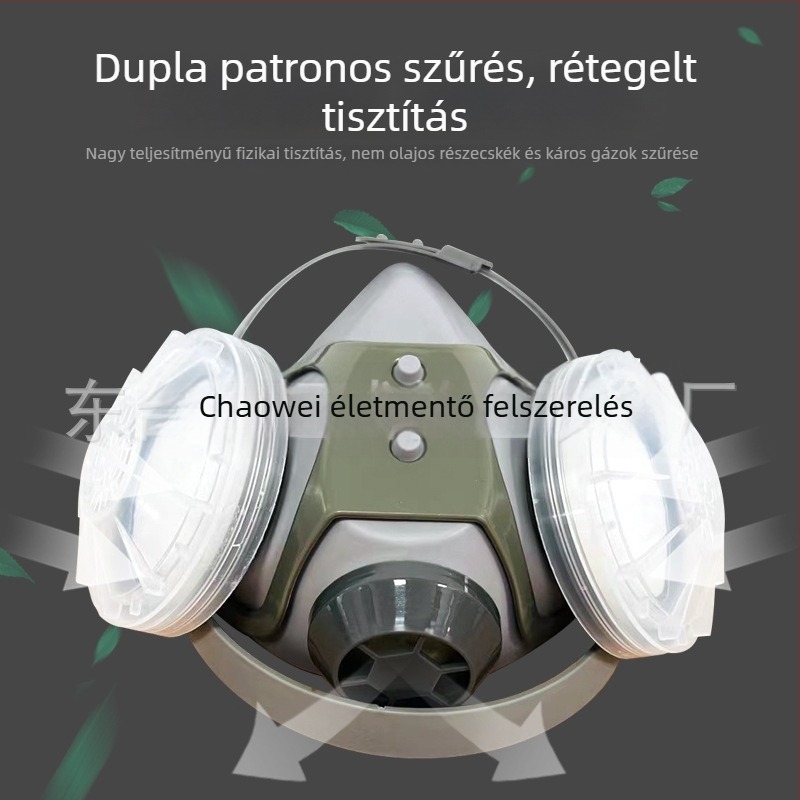 1060 porvédő maszk patkó alakú szűrővel ipari felhasználásra