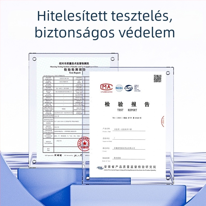 3D egyszer használatos arcmaszk spunlace nemszövött anyagból, vékony, védő, uniszex