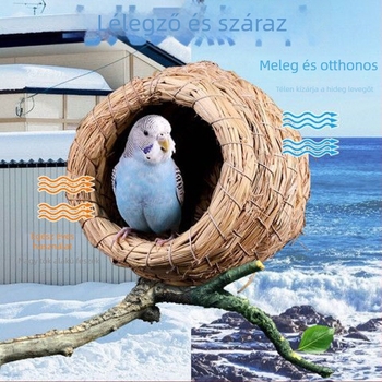 Téli madárfészkek és ketrec-kiegészítők