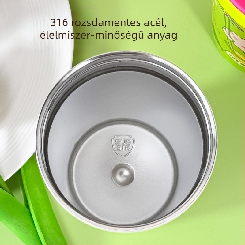 304 rozsdamentes acélból, dupla falú vákuumos kávés pohár, kreatív autós pohár, hordozható termosz