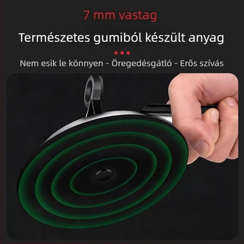 12,3 cm-es autóüveg vákuumcsésze, nehéz emelő a csempék és padló javításához