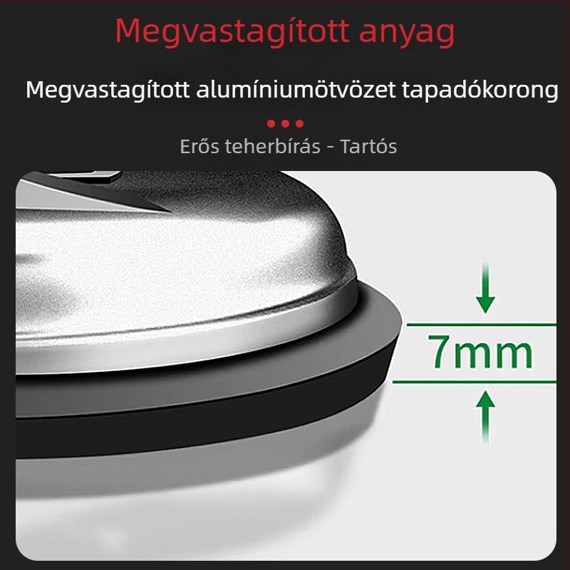 12,3 cm-es autóüveg vákuumcsésze, nehéz emelő a csempék és padló javításához