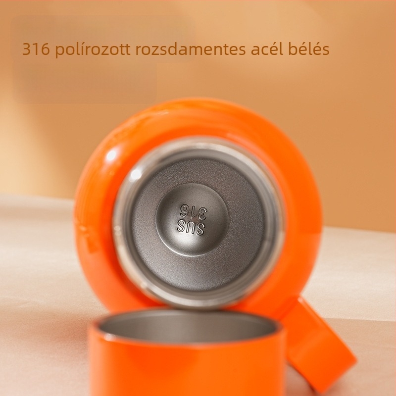 316 rozsdamentes acélból készült, szigetelt vákuumos teáskanna, nagy kapacitású, teás rekesz