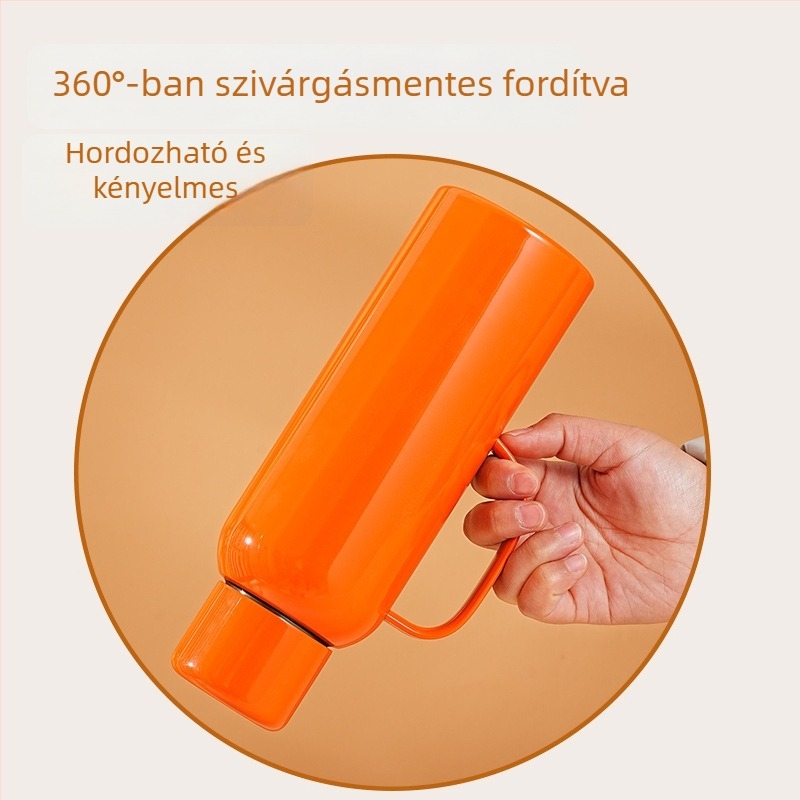 316 rozsdamentes acélból készült, szigetelt vákuumos teáskanna, nagy kapacitású, teás rekesz