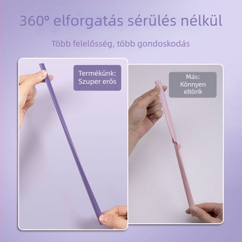 A4-es PP fájl mappa húzórúddal, oldalsó forgó zárással – nagy kapacitású dokumentumokhoz és diák dolgozatokhoz