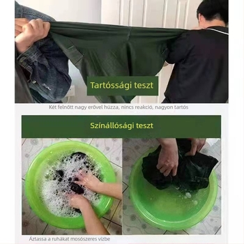 Férfi munkaruha szett hegesztőnek: lángálló, kopásálló pamutból, gyárban/üzemben végzett munka