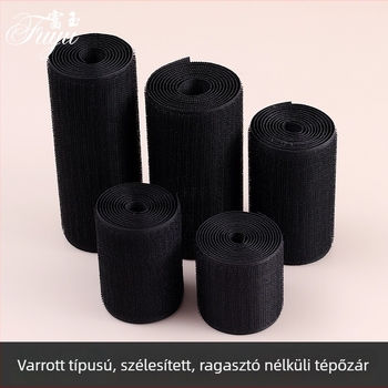Nylon Velcro szalag ragasztó hátlappal, textil rögzítő