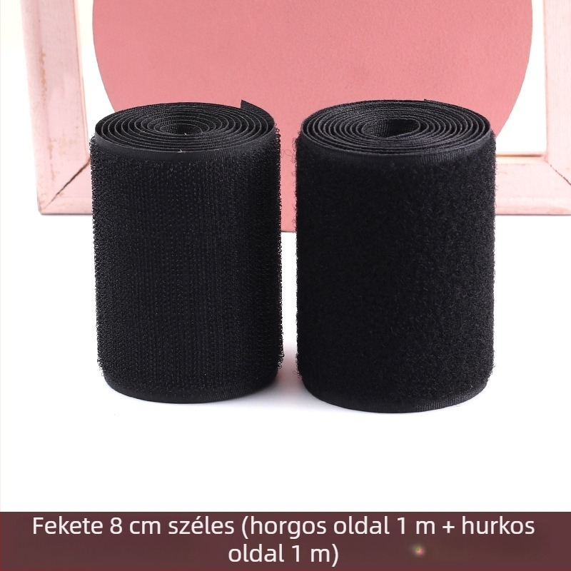Nylon Velcro szalag ragasztó hátlappal, textil rögzítő