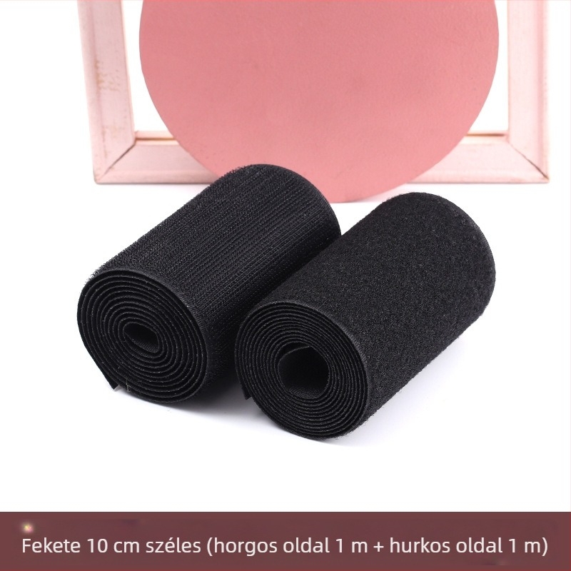Nylon Velcro szalag ragasztó hátlappal, textil rögzítő