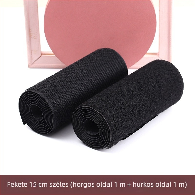 Nylon Velcro szalag ragasztó hátlappal, textil rögzítő