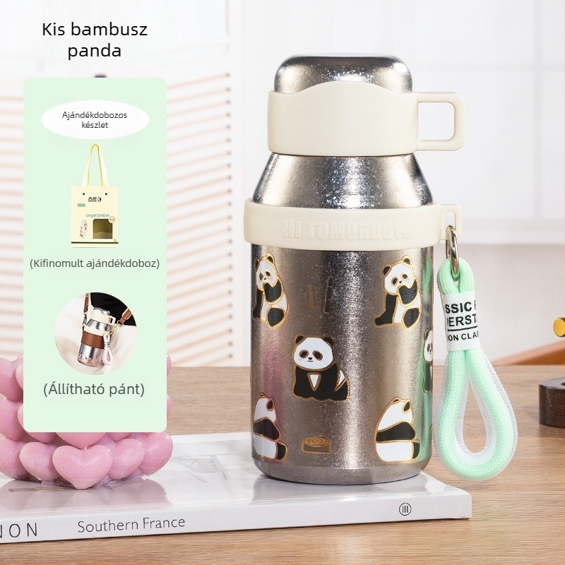 Tiszta titánium kettős falú termosz 500 ml