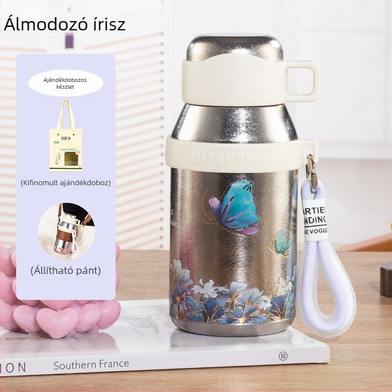 Tiszta titánium kettős falú termosz 500 ml